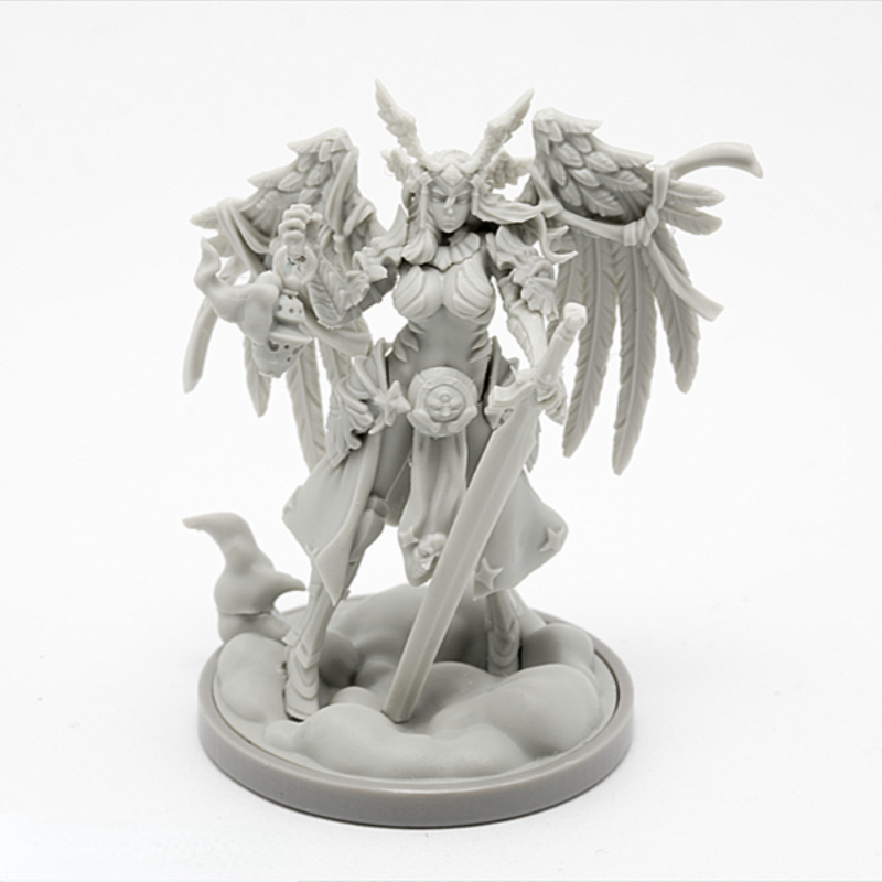 Model Kit Valkyrie - 30mm Base Ratio Resin Figure Model