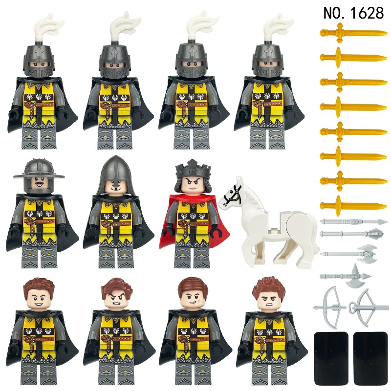 Medieval soldier knight Rome a - Model Kit Horse recension och pris