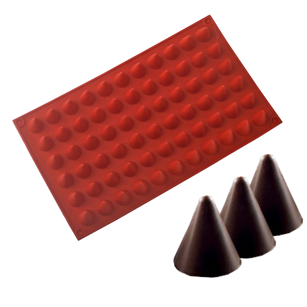 66-Cells Cone Chocolate Baking - Model Kit For Beginners recension och pris