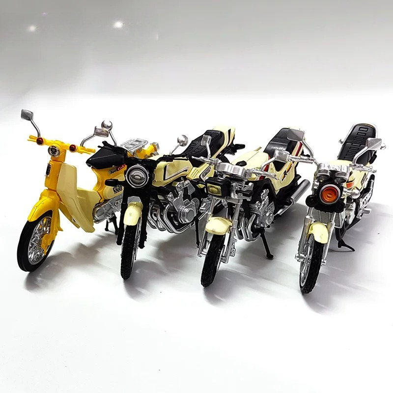 4pcs/set 4D Assembly 1/24 Moto - Model Kit Motor Nuclear recension och pris