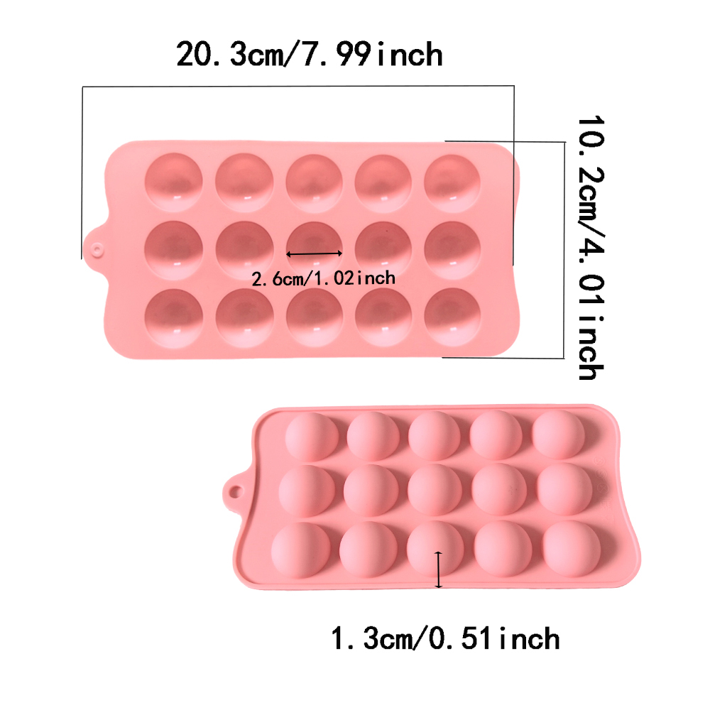 15 cavity semi-circular chocol - Model Kit For Beginners recension och pris