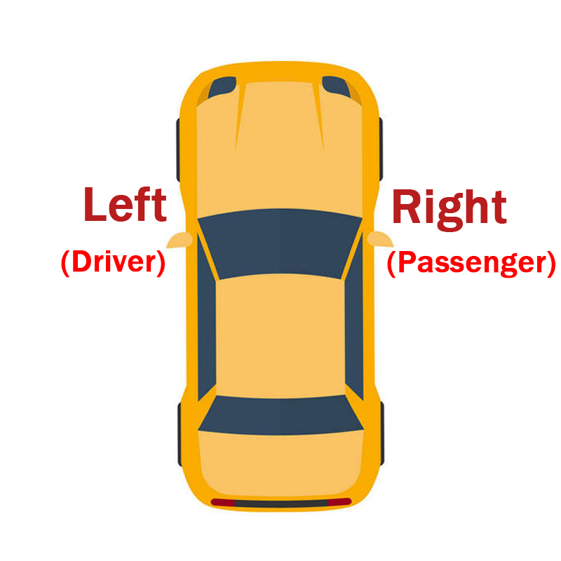 Left Right Rear Tail Light Fog - Model Kit Jeep recension och pris