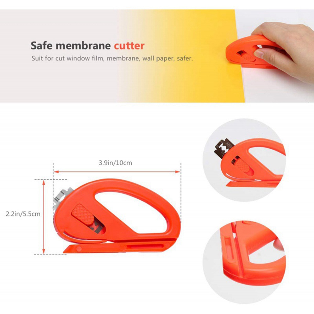 16-Piece Set Of Car Film Wallp - Seam Scraper Tool recension och pris