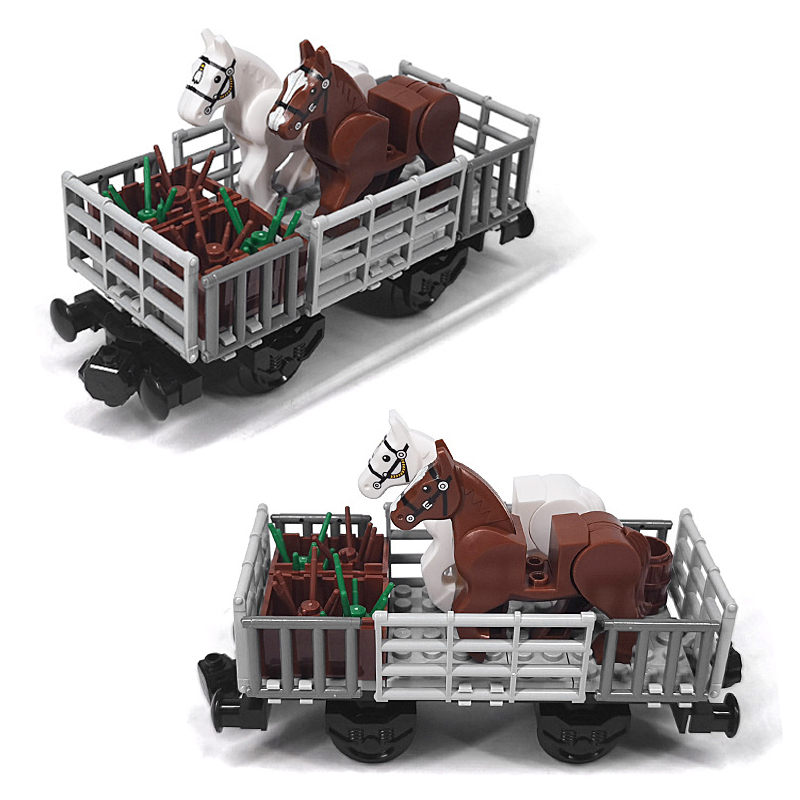 Farm MOC Animal Dedicated Trai - Model Kit Horse recension och pris