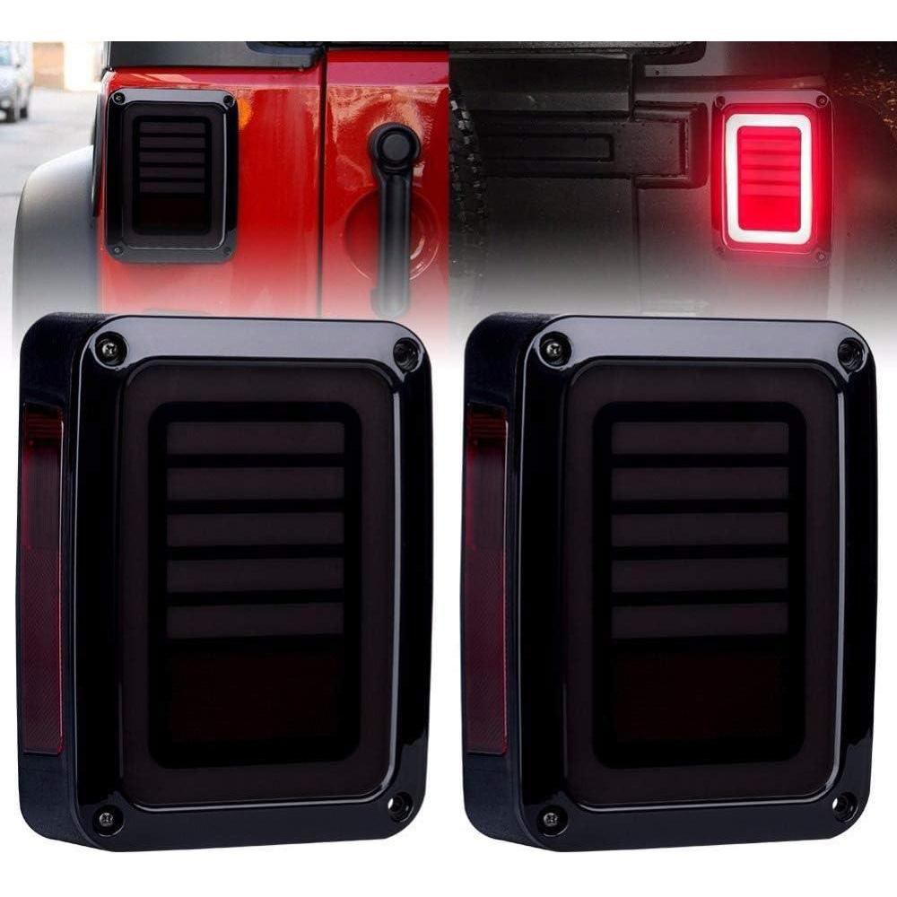 2pcs LED Tail Lights for Jeep  - Model Kit Jeep recension och pris