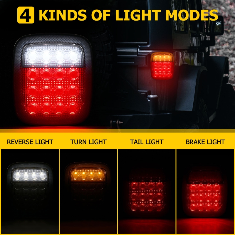 2pcs/set 16 LEDs Universal Tai - Model Kit Jeep recension och pris