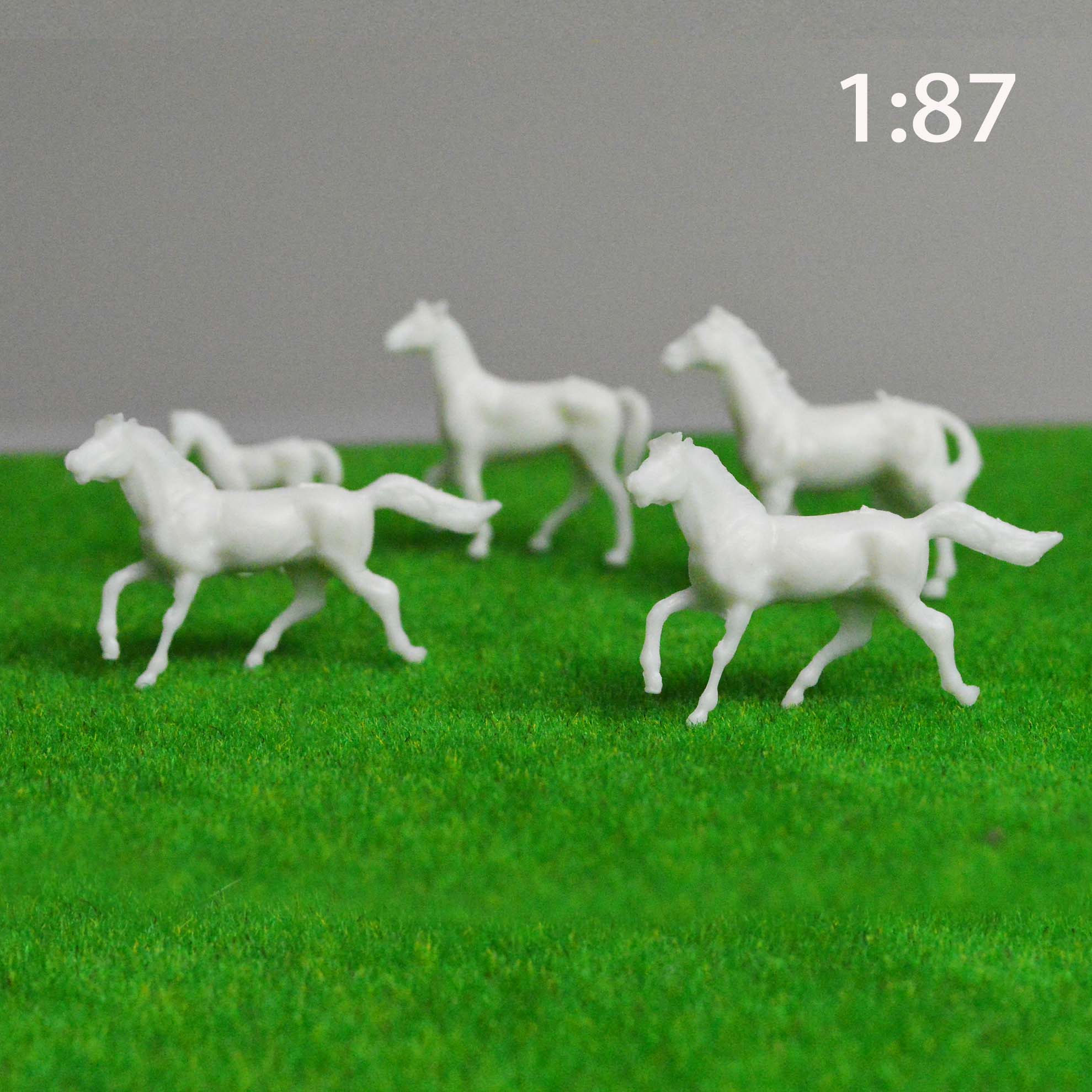 HO/N Scale Model Miniature Hor - Model Kit Horse recension och pris