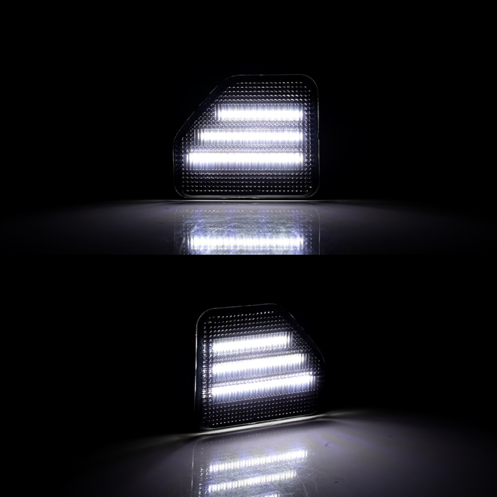 White LED Car Rear Bumper Refl - Model Kit Jeep recension och pris
