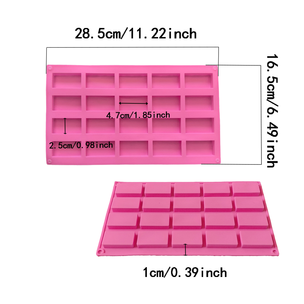 1pc 20 cavity rectangular sili - Model Kit For Beginners recension och pris