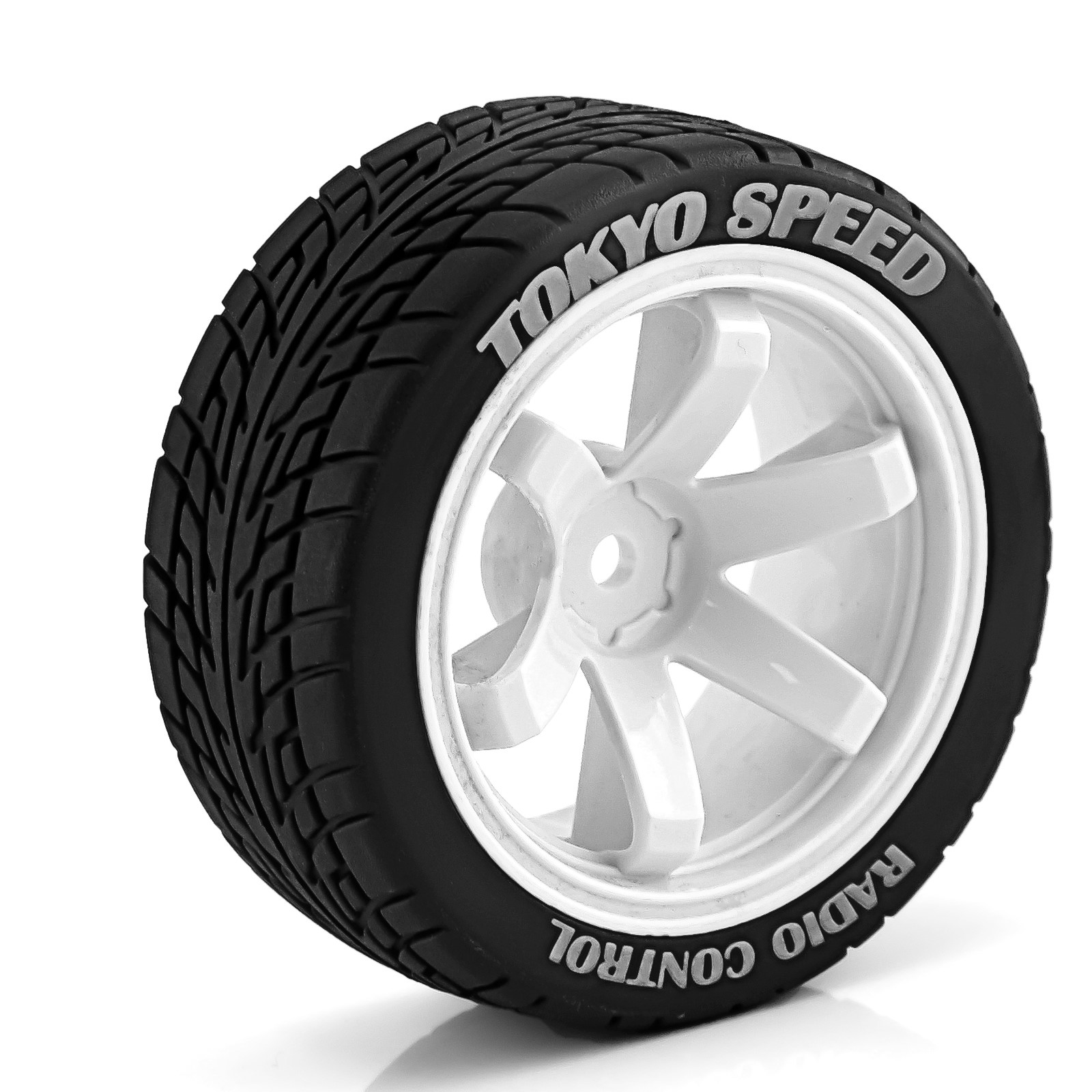 1/10 RC On Road Tires And Whee - Tamiya Model Rc Car recension och pris