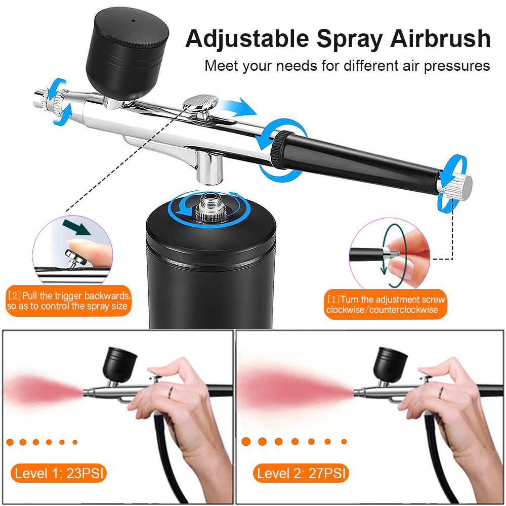 Airbrush Painting Airbrush wit - Model Kit Weapons recension och pris