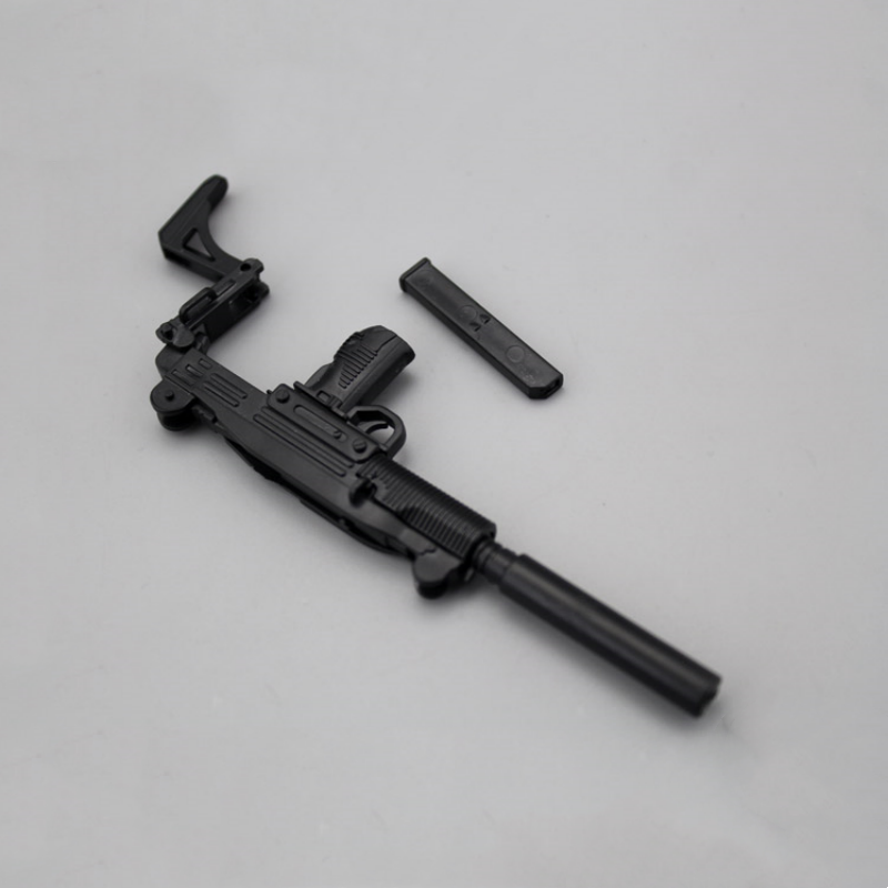 1/6 Scale Uzi Assembly Plastic - Model Kit Weapons recension och pris
