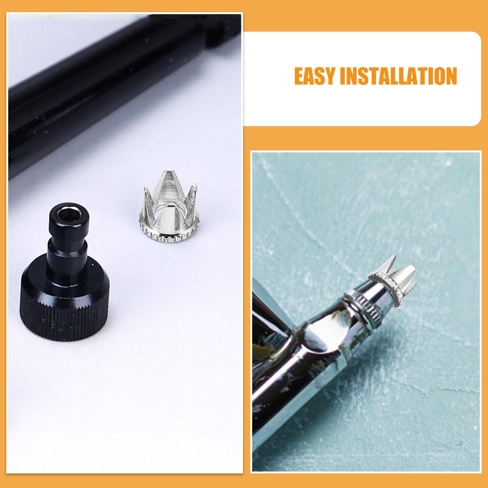 2Pcs Airbrush Nozzles Caps Rep - Airbrush Compressor Kit recension och pris