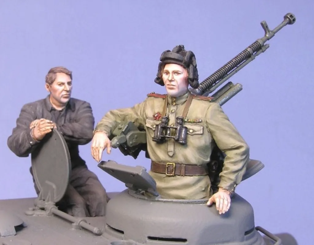 1/35 Resin Figure Model Buildi - Model Kit Weapons recension och pris