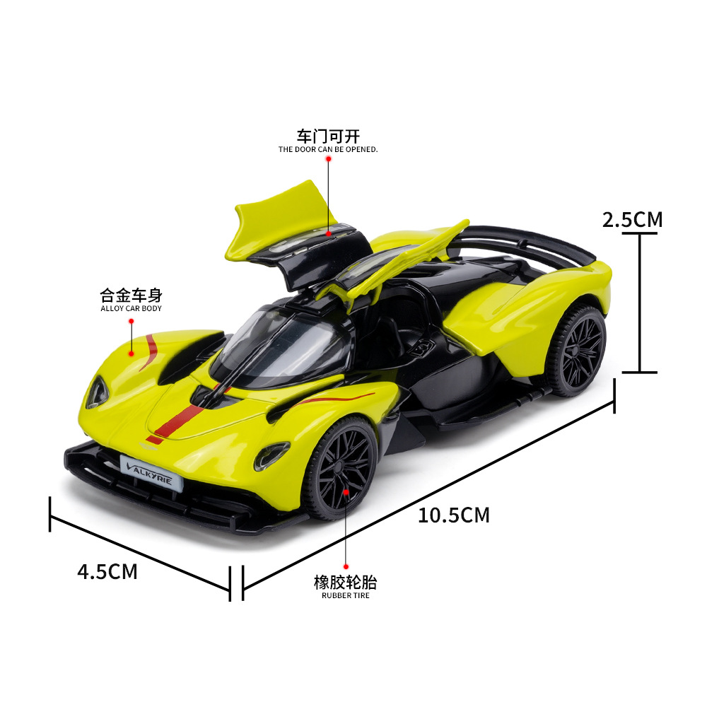 1:43 Valkyrie Car Model Toy Al - Model Kit Valkyrie recension och pris