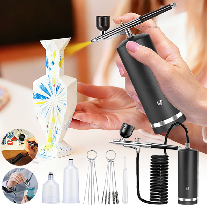 Airbrush with Compressor Paint - Model Kit Weapons recension och pris
