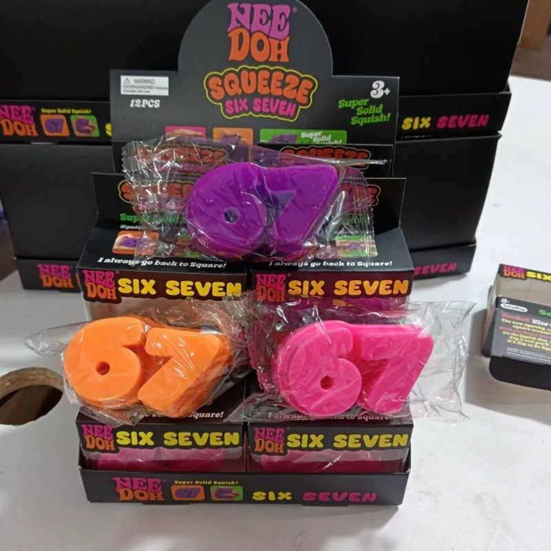 Six Seven Number TPR Squishy T - Model Kit Eva recension och pris