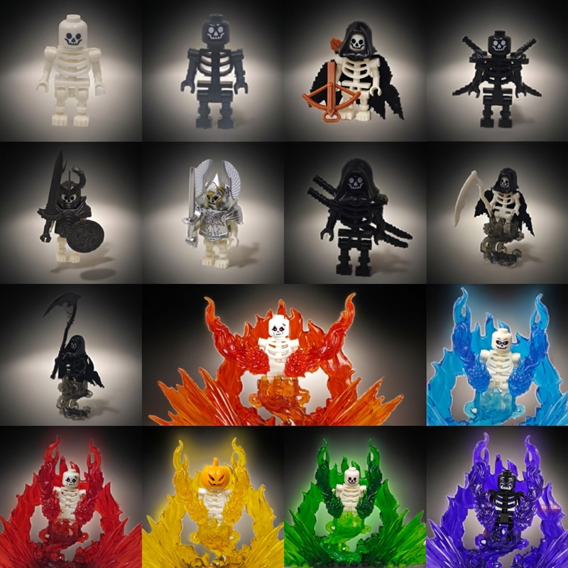 Halloween Skeleton Army Mini D - Model Kit Horse recension och pris