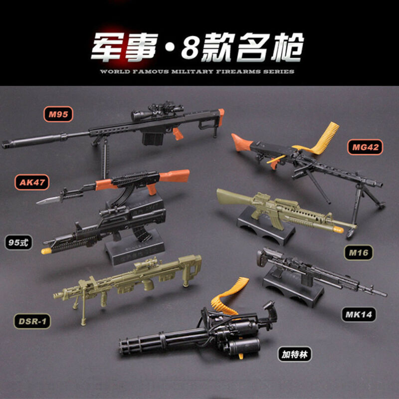 1:6 Scale Toy Mini  Gun Model  - Model Kit Weapons recension och pris