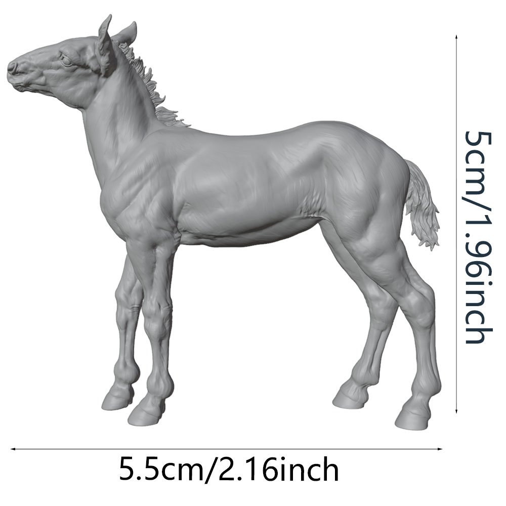 High-Detail Printing, Realisti - Model Kit Horse recension och pris