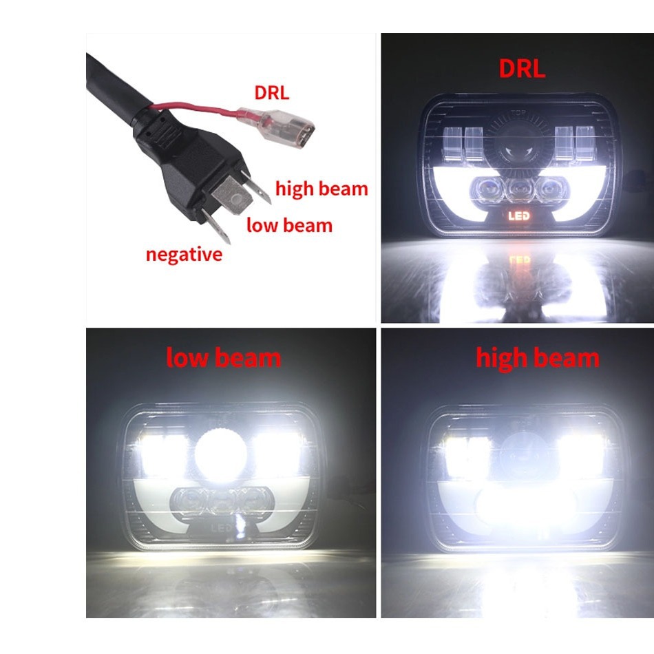 7inch H4 Led Light For Jeep Wr - Model Kit Jeep recension och pris