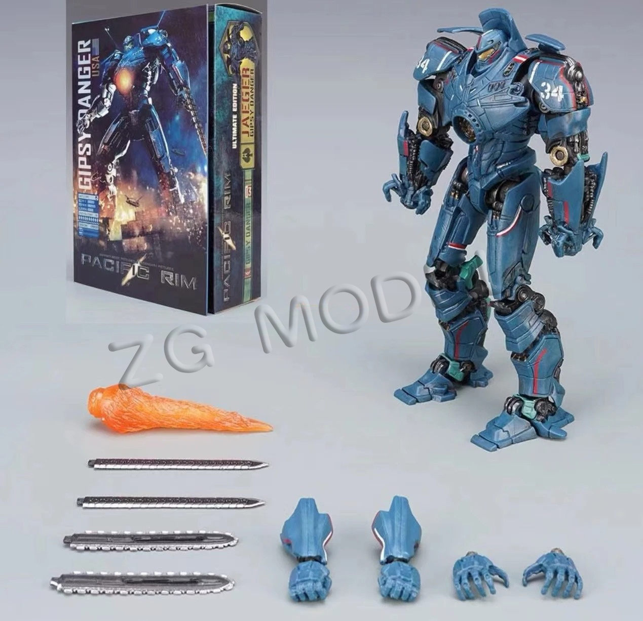 NOW Light 20CM Emit NECA Figur - Model Kit Pacific Rim recension och pris
