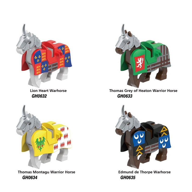 MOC Medieval Military Building - Model Kit Horse recension och pris