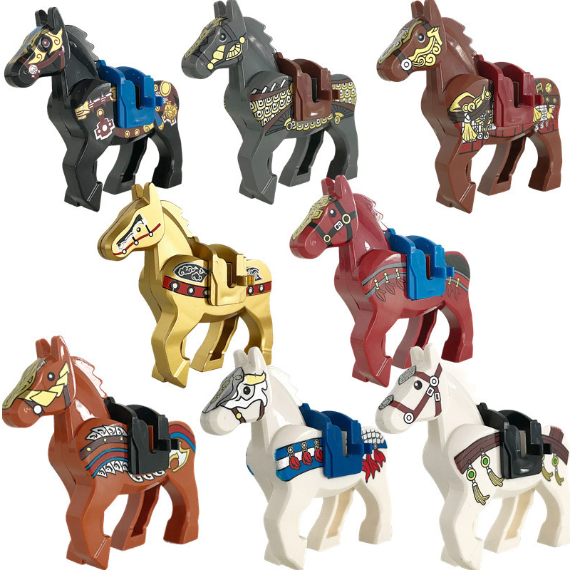 MOC Medieval Military Building - Model Kit Horse recension och pris