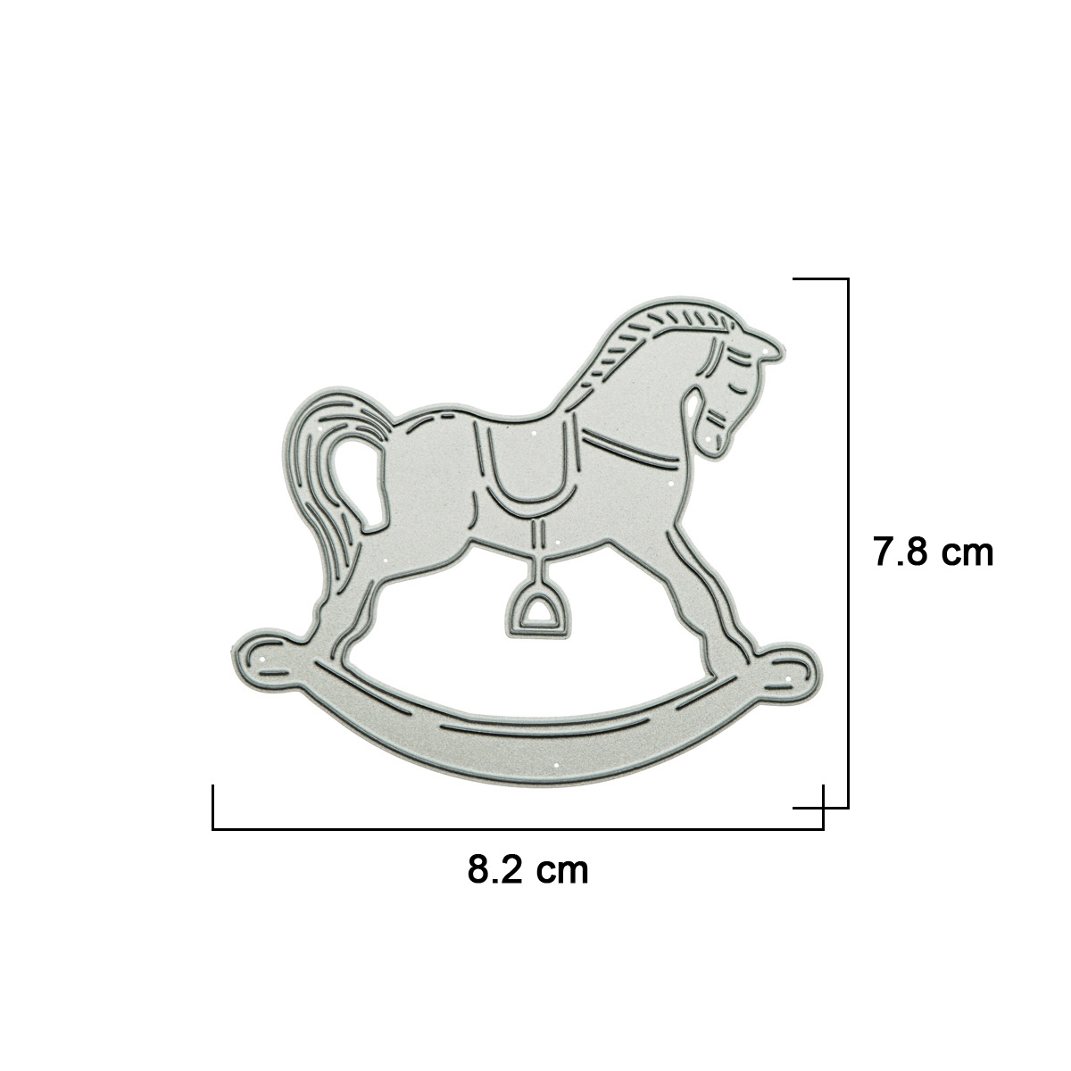 Metal Cutting Dies Scrapbookin - Model Kit Horse recension och pris