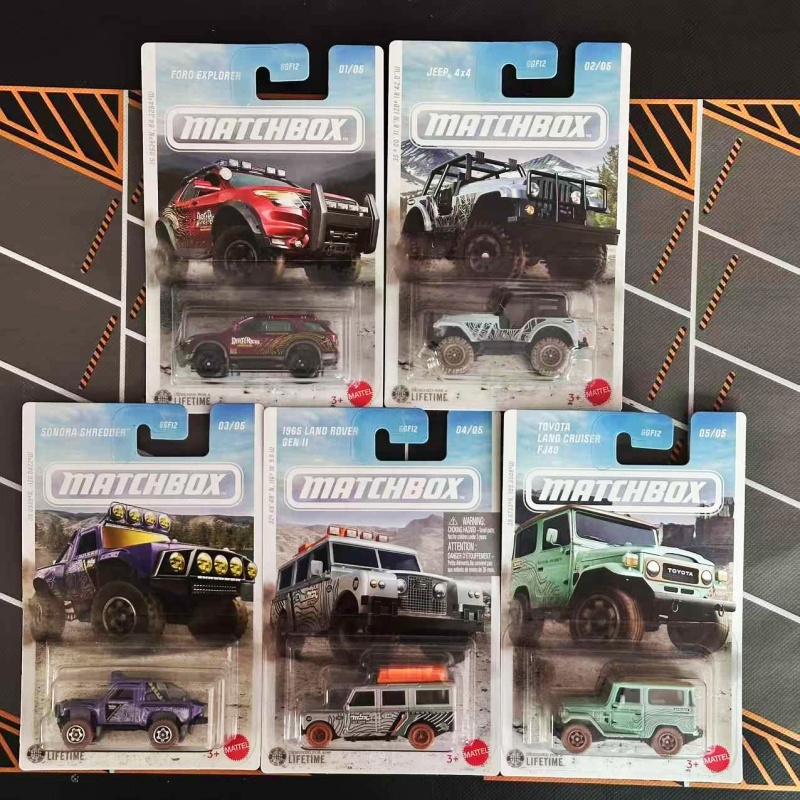 MATCHBOX Diecast Car 1:64 Off- - Model Kit Jeep recension och pris