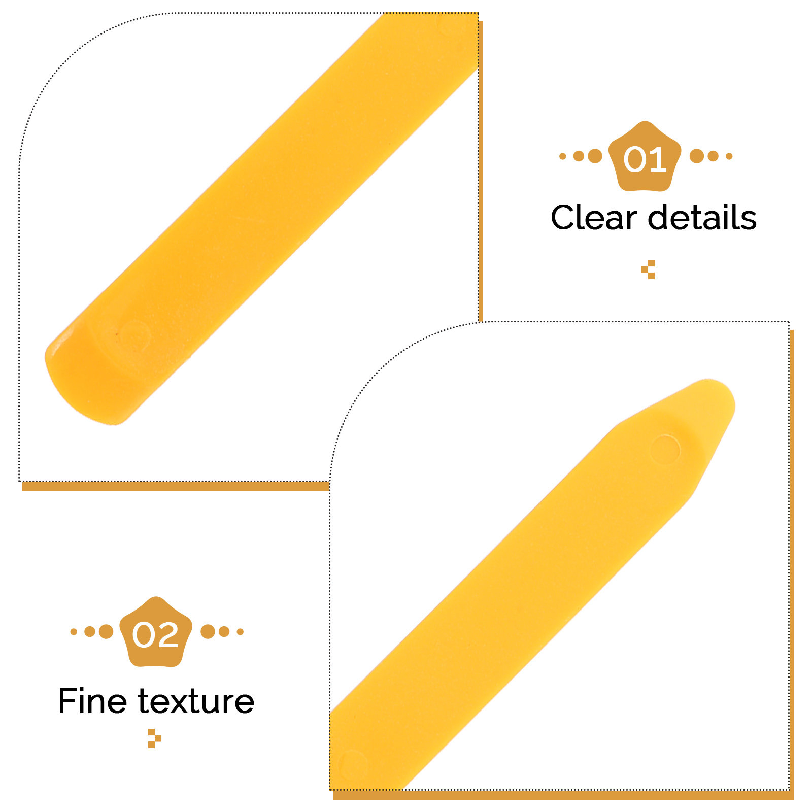 20Pcs Tile Beauty Seam Plastic - Seam Scraper Tool recension och pris