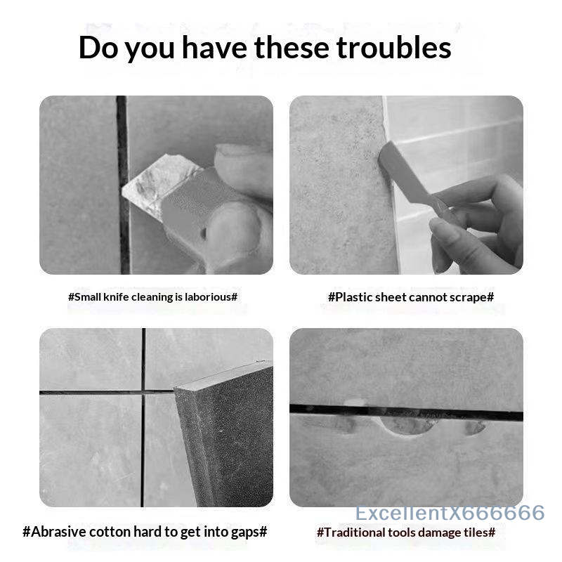 Ceramic Grout Removal Hand Too - Seam Scraper Tool recension och pris