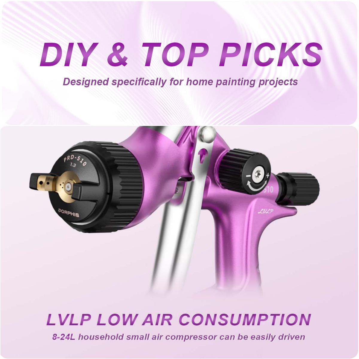 Original PORPHIS PRD-510 Paint - Airbrush Compressor Kit recension och pris