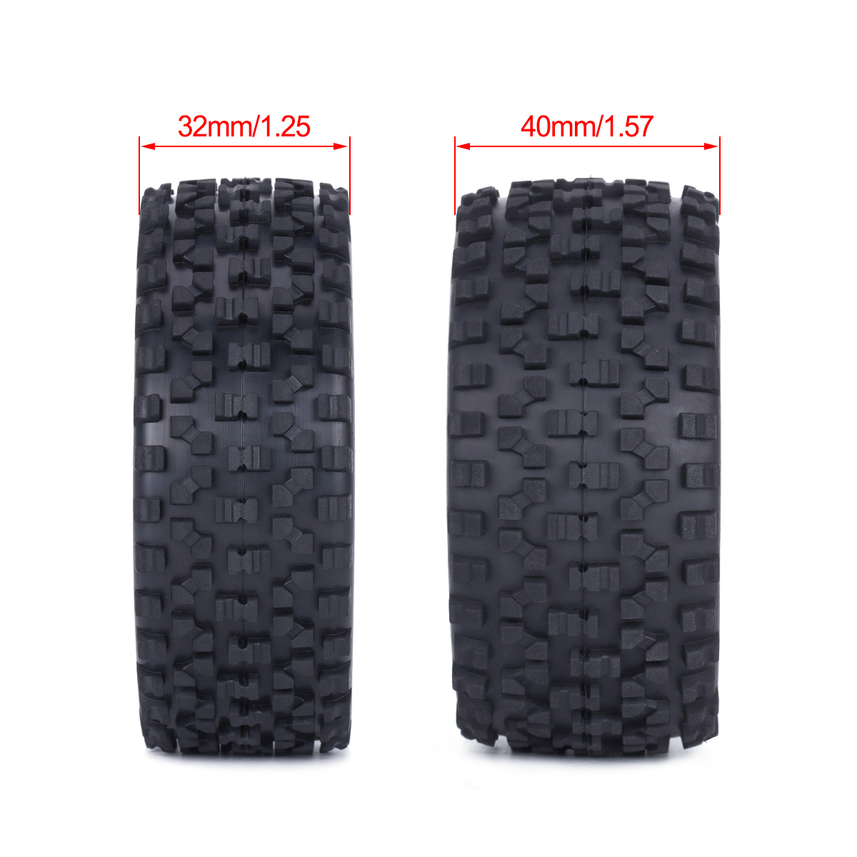 Rc Rally Tires for 1/10 Wltoys - Tamiya Model Rc Car recension och pris