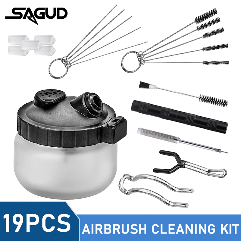 SAGUD 19PCS Airbrush Cleaning  - Model Kit Weapons recension och pris