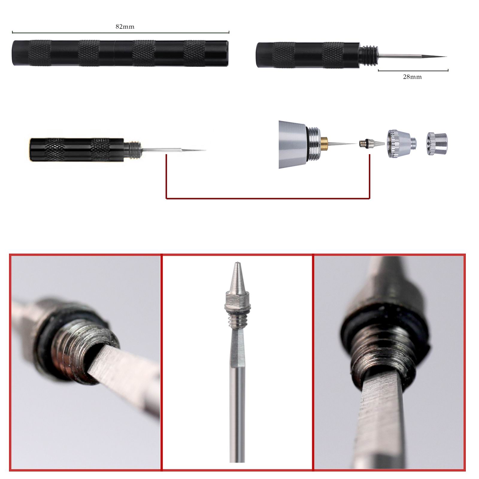 SAGUD 19PCS Airbrush Cleaning  - Model Kit Weapons recension och pris
