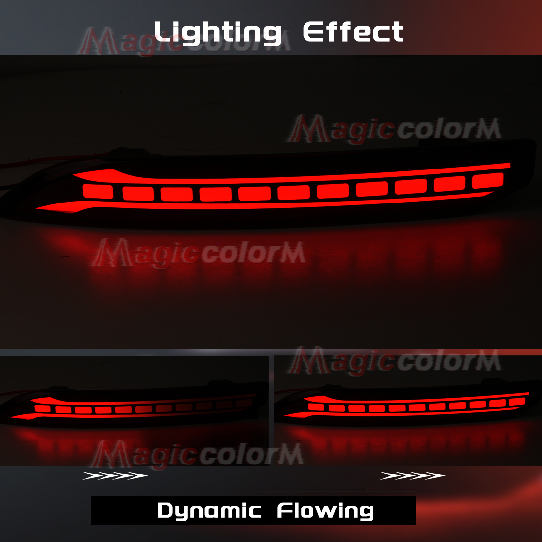 LED Tail Rear Bumper Reflector - Model Kit Jeep recension och pris