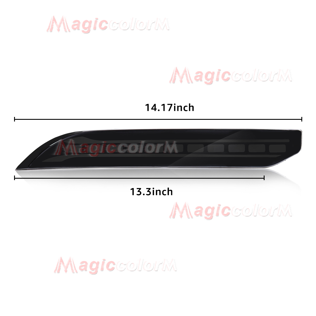 LED Tail Rear Bumper Reflector - Model Kit Jeep recension och pris