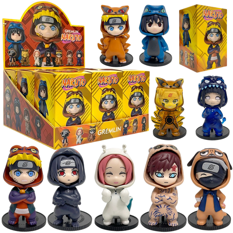 Anime 8cm Naruto 9pcs Set Rand - Model Kit Naruto recension och pris