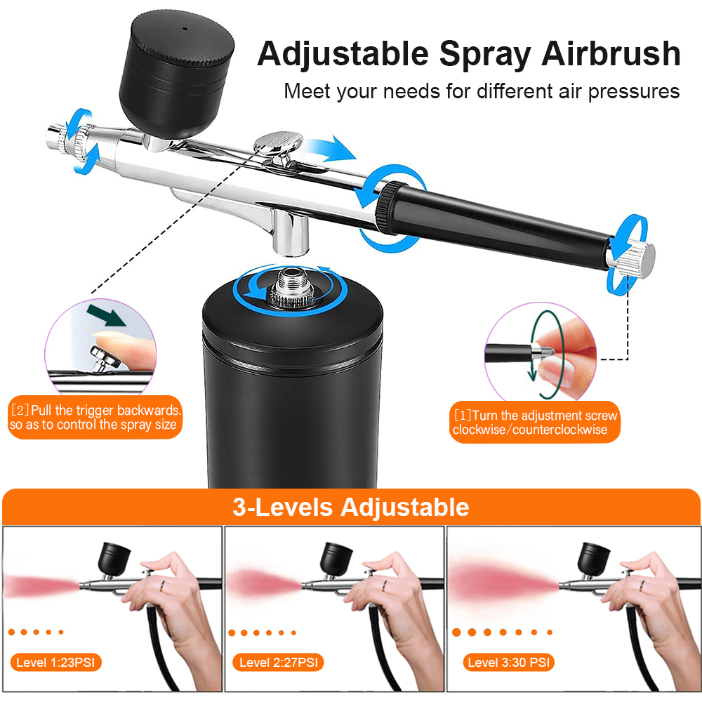 Airbrush Nail with Compressor  - Airbrush Compressor Kit recension och pris